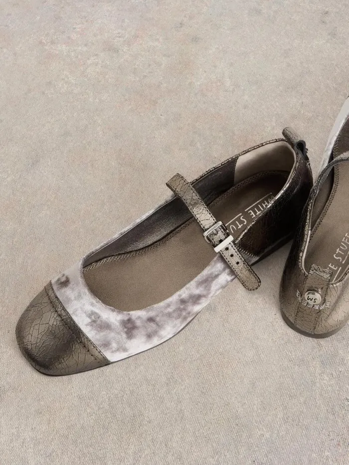 Women Loral Velvet Mary Jane Dusty Grey White Stuff Shoes Women Loral Velvet Mary Jane Dusty Grey White Stuff Shoes