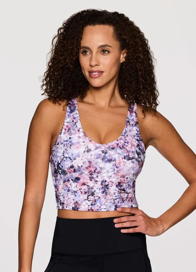 Women Love Me Not Super Soft Bra Tank Multi RBX Active Sports Bras