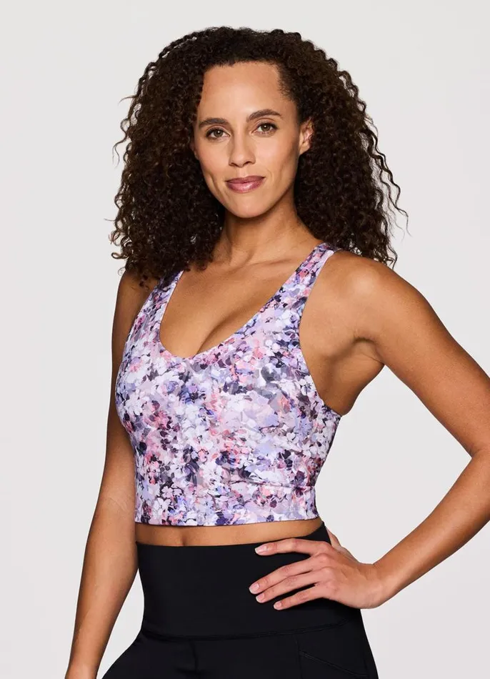 Women Love Me Not Super Soft Bra Tank Multi RBX Active Sports Bras