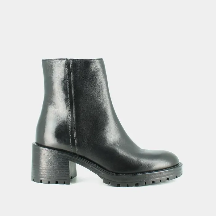 Women Lowboots With Heels Black JONAK Ankle Boots Lowboots