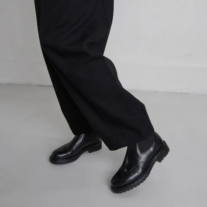 Women Lowboots With Notched Soles Black JONAK Ankle Boots Lowboots