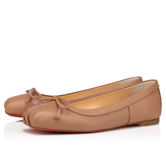 Women Mamadrague Ballerinas 8211 Nappa Leather 8211 Blush Christian Louboutin Flats and Loafers Women Mamadrague Ballerinas 8211 Nappa Leather 8211 Blush Christian Louboutin Flats and Loafers