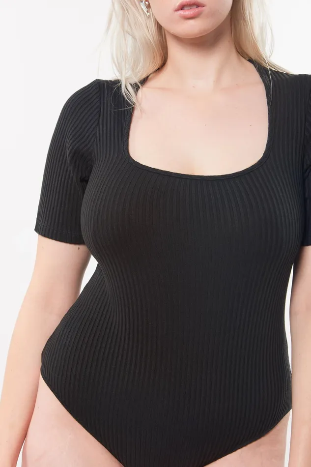 Women Mara Hoffman Bodysuits Extended Arete Bodysuit Black Women Mara Hoffman Bodysuits Extended Arete Bodysuit Black