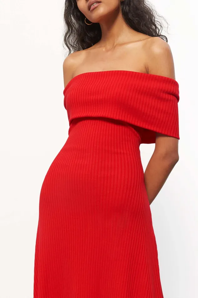 Women Mara Hoffman Dresses Imogen Dress Red