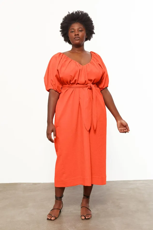 Women Mara Hoffman Extended Sizes Extended Alora Dress Poppy