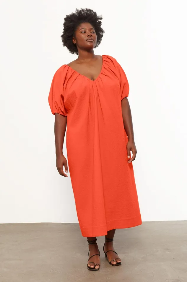 Women Mara Hoffman Extended Sizes Extended Alora Dress Poppy Women Mara Hoffman Extended Sizes Extended Alora Dress Poppy