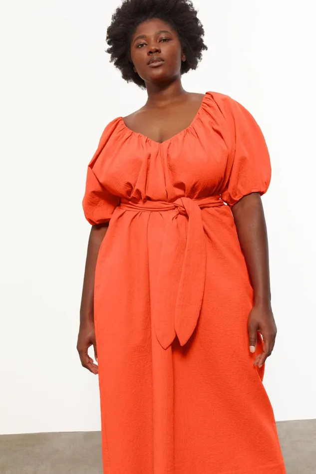 Women Mara Hoffman Extended Sizes Extended Alora Dress Poppy Women Mara Hoffman Extended Sizes Extended Alora Dress Poppy