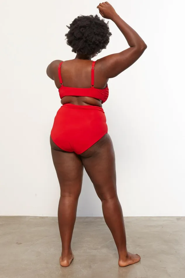 Women Mara Hoffman Extended Sizes Extended Carla Bikini Top Red Women Mara Hoffman Extended Sizes Extended Carla Bikini Top Red
