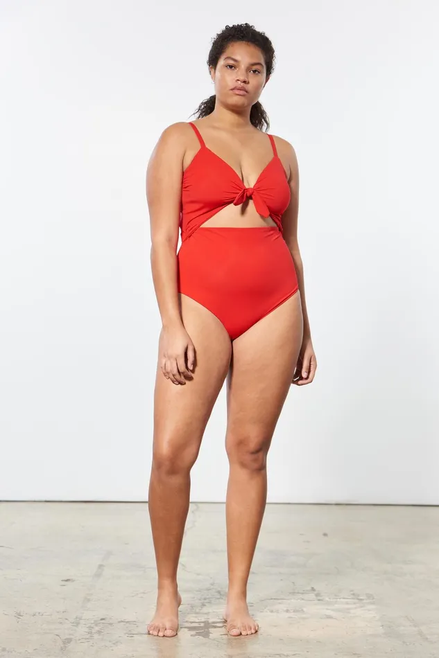 Women Mara Hoffman Extended Sizes Extended Kia One Piece Red