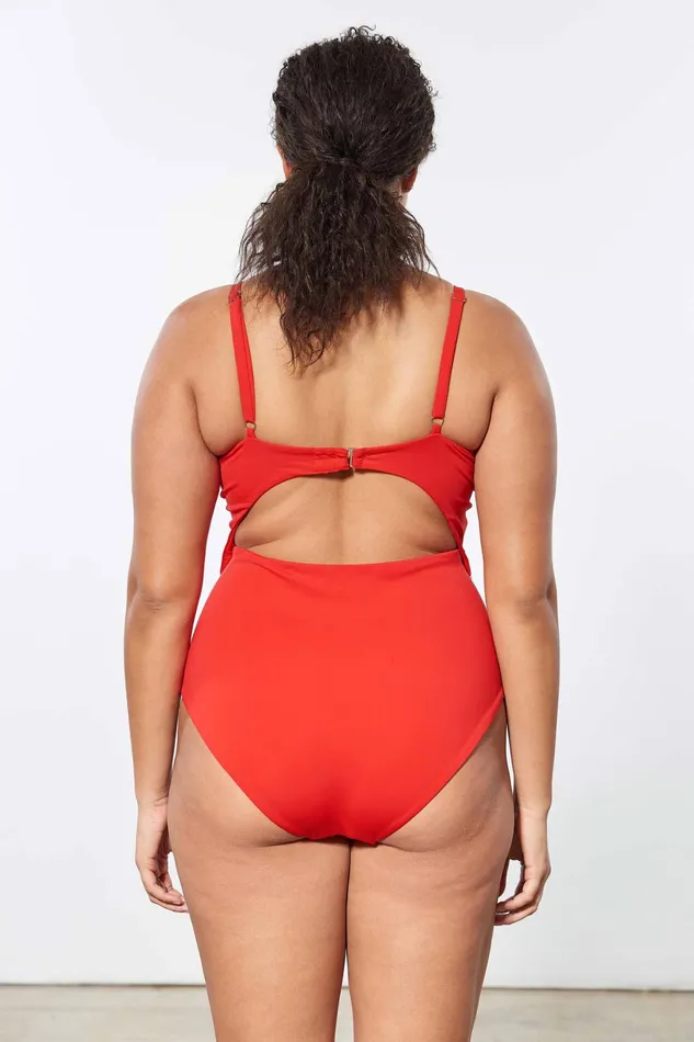 Women Mara Hoffman Extended Sizes Extended Kia One Piece Red Women Mara Hoffman Extended Sizes Extended Kia One Piece Red