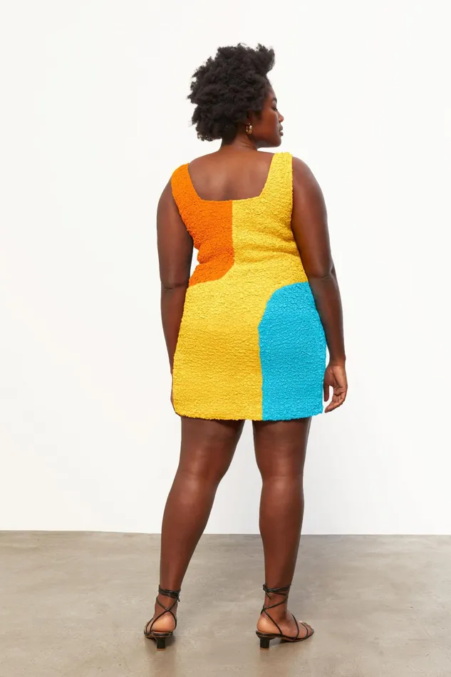 Women Mara Hoffman Extended Sizes Extended Laura Dress Yellow Multi