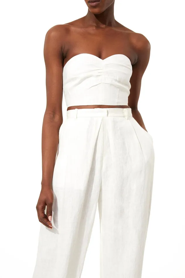 Women Mara Hoffman Pants and Shorts Eldora Pant White