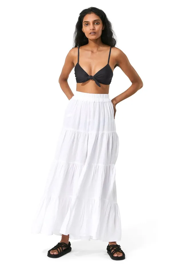 Women Mara Hoffman Pants and Shorts Shelesea Pant White