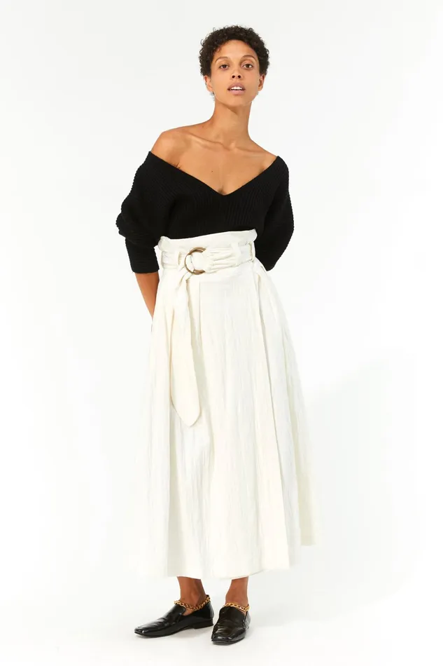 Women Mara Hoffman Sweaters Olla Sweater Black Women Mara Hoffman Sweaters Olla Sweater Black