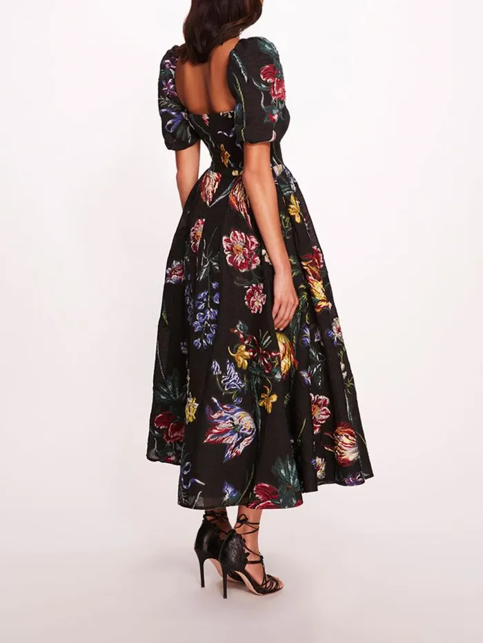 Women Marchesa Marchesa Notte Alexander Bubble Dress Black Multi