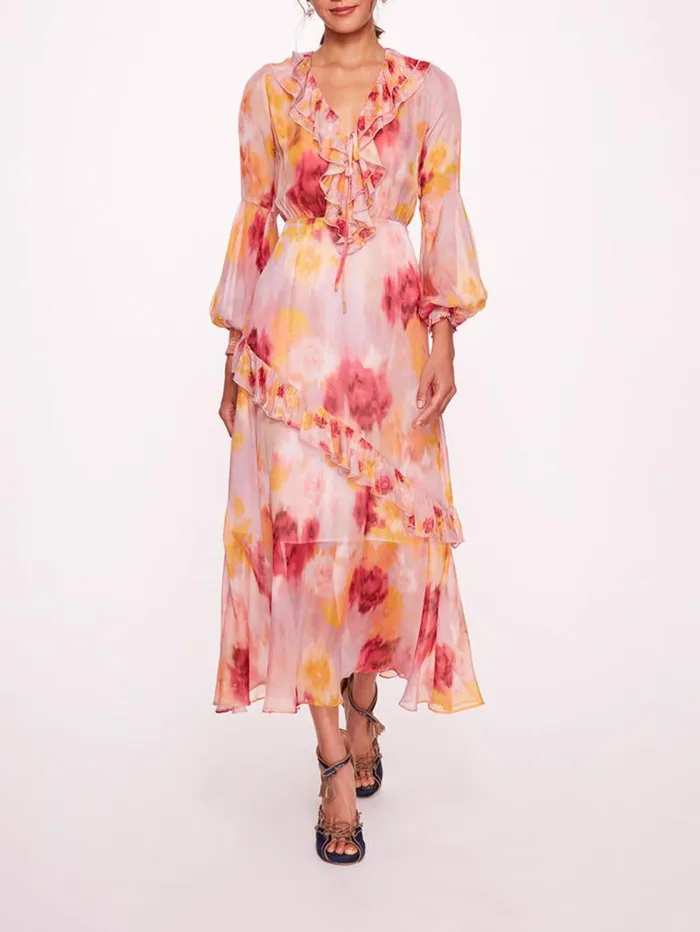 Women Marchesa Marchesa Rosa Varda Pink Multi