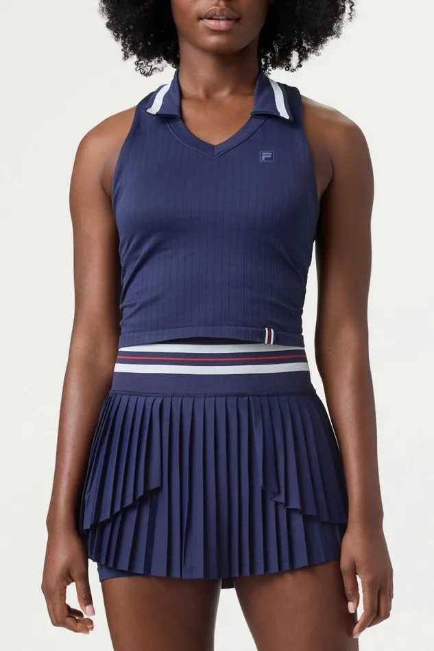 Women Matching Sets Fila Challenger Seamless Polo Tank 488 Filanavyfilaredgardenia Women Matching Sets Fila Challenger Seamless Polo Tank 488 Filanavyfilaredgardenia