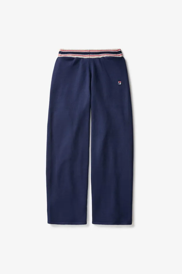 Women Matching Sets Fila Retro Icon Flare Pants 400 Fila Navy