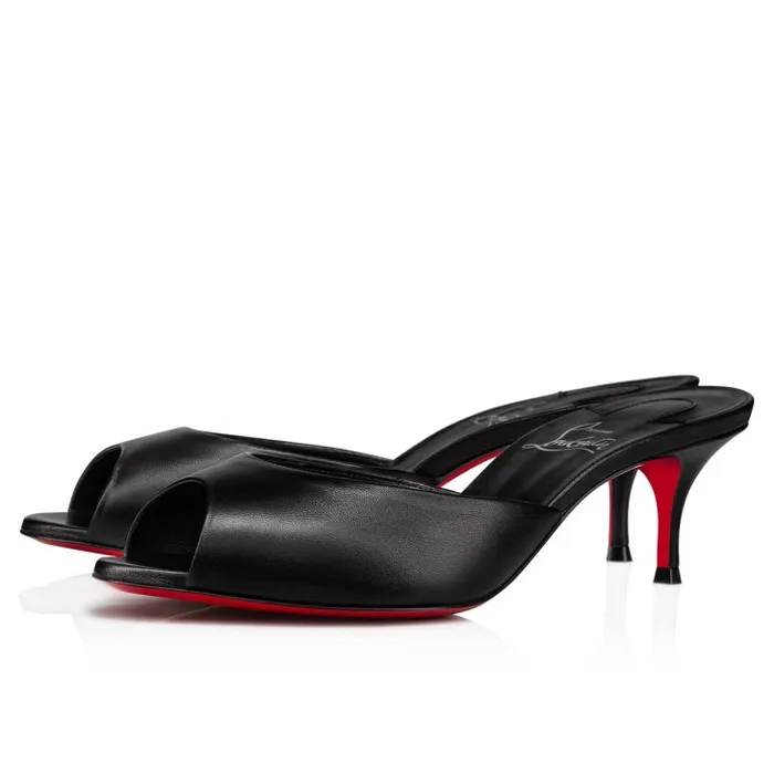 Women Me Dolly 55 Mm Mules 8211 Nappa Leather 8211 Black Christian Louboutin Sandals and Slides Women Me Dolly 55 Mm Mules 8211 Nappa Leather 8211 Black Christian Louboutin Sandals and Slides