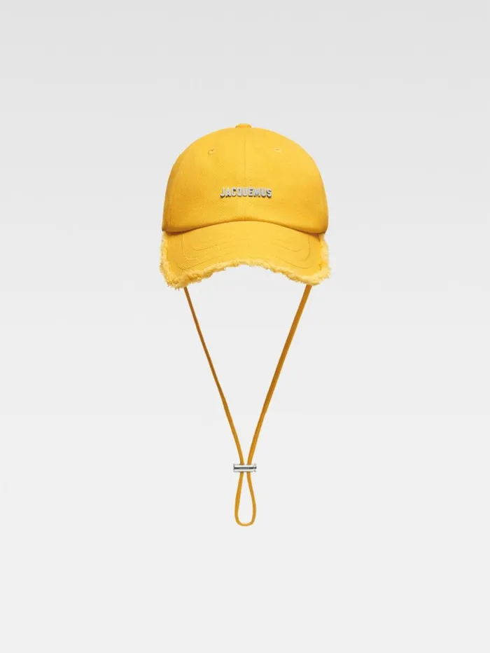WomenMen Hats JACQUEMUS The Artichaut Cap Yellow