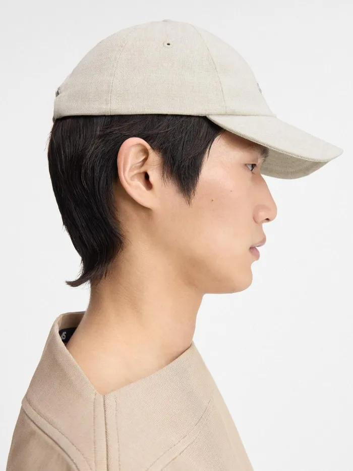WomenMen Hats JACQUEMUS The Gadjo Cap Light Greige WomenMen Hats JACQUEMUS The Gadjo Cap Light Greige