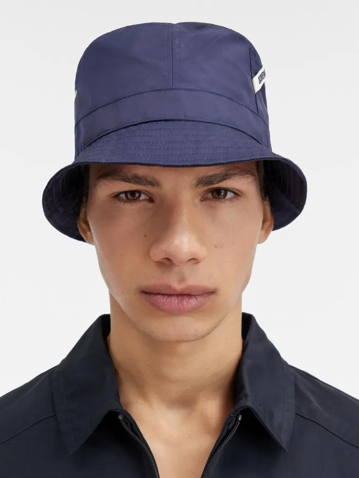 WomenMen Hats JACQUEMUS The Ovalie Bucket Hat Navy WomenMen Hats JACQUEMUS The Ovalie Bucket Hat Navy