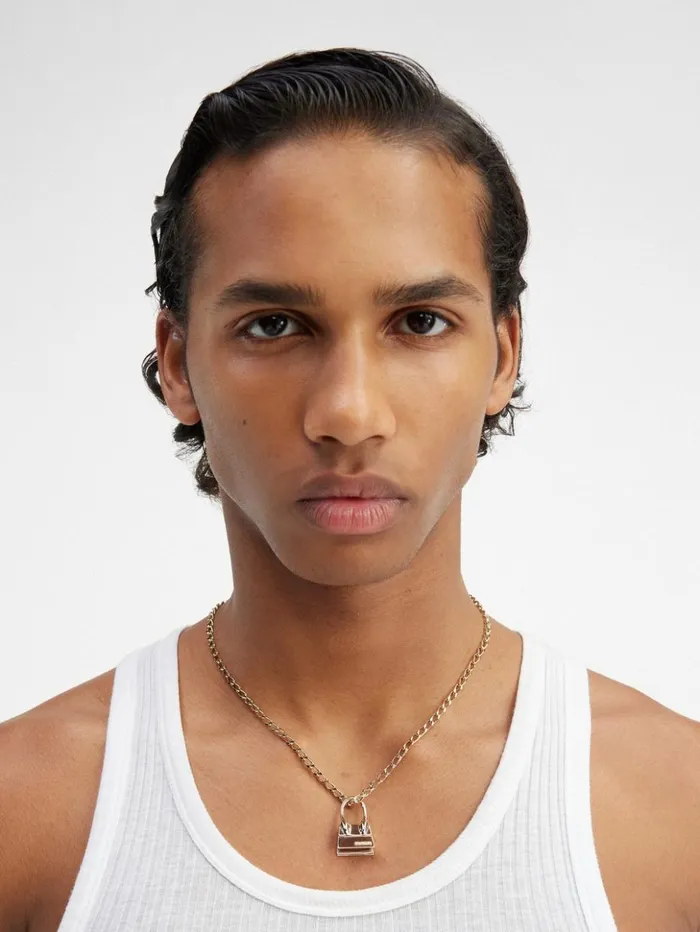 WomenMen Jewellery JACQUEMUS The Chiquito Necklace Light Gold WomenMen Jewellery JACQUEMUS The Chiquito Necklace Light Gold