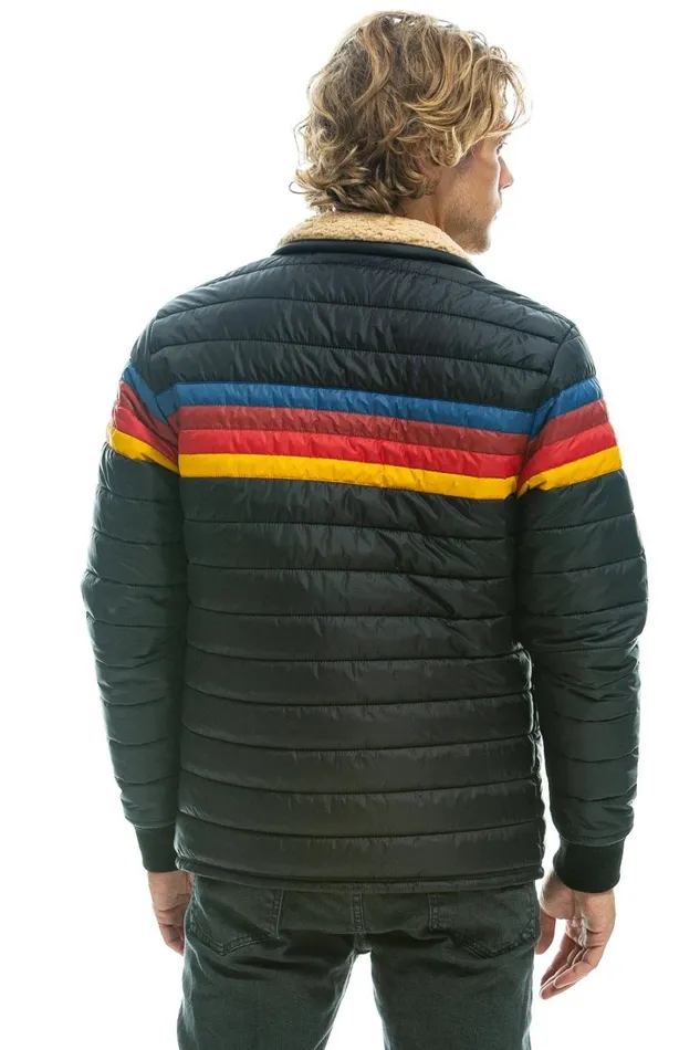 WomenMen Outerwear Aviator Nation 4 STRIPE JACKET 8211 BLACK WomenMen Outerwear Aviator Nation 4 STRIPE JACKET 8211 BLACK