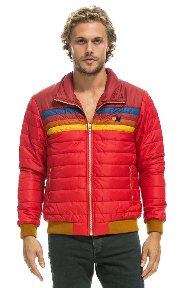 WomenMen Outerwear Aviator Nation JOURNEY JACKET 8211 CHERRY