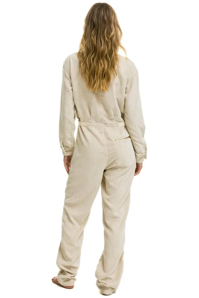 WomenMen Outerwear Aviator Nation UNISEX CORDUROY FLIGHT SUIT 8211 VINTAGE WHITE WomenMen Outerwear Aviator Nation UNISEX CORDUROY FLIGHT SUIT 8211 VINTAGE WHITE