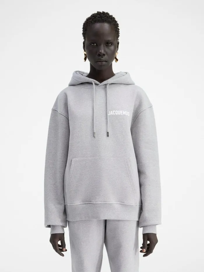 WomenMen Sweatshirts and Joggings JACQUEMUS The Jacquemus Sweatshirt Grey WomenMen Sweatshirts and Joggings JACQUEMUS The Jacquemus Sweatshirt Grey