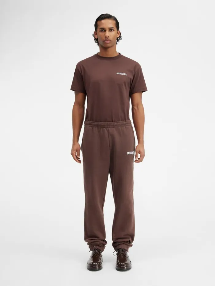 WomenMen Sweatshirts and Joggings JACQUEMUS The Jacquemus Track Pants Brown