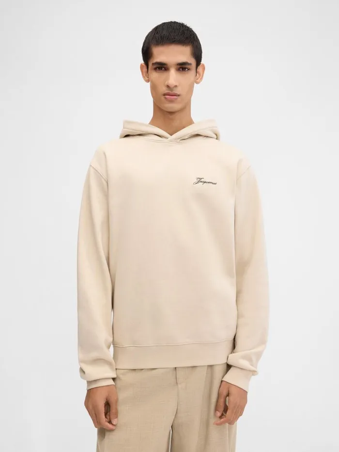 WomenMen Sweatshirts and Joggings JACQUEMUS The London Hoodie Print Tea Collection