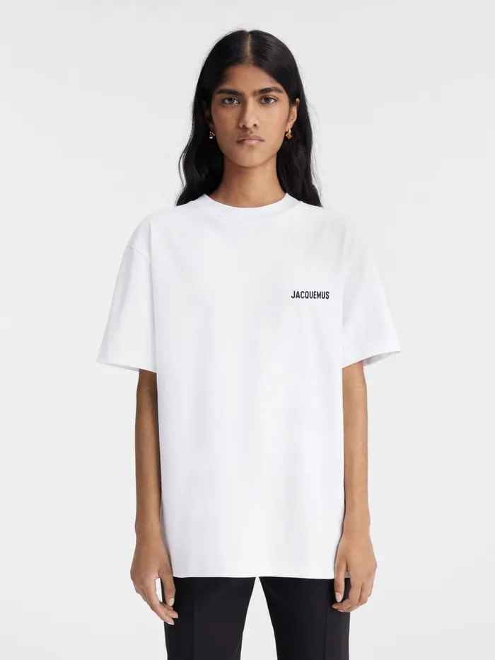 WomenMen Tshirts JACQUEMUS The Capri Address Tshirt Capri White WomenMen Tshirts JACQUEMUS The Capri Address Tshirt Capri White