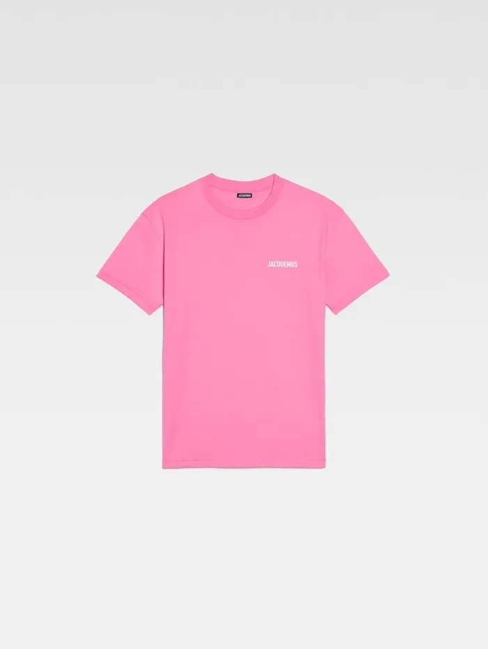 WomenMen Tshirts JACQUEMUS The Jacquemus Tshirt Pink WomenMen Tshirts JACQUEMUS The Jacquemus Tshirt Pink
