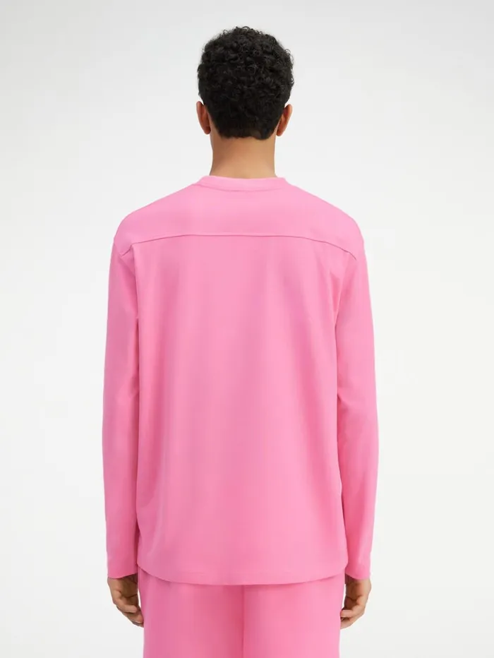 WomenMen Tshirts JACQUEMUS The Longsleeve Tshirt Pink WomenMen Tshirts JACQUEMUS The Longsleeve Tshirt Pink