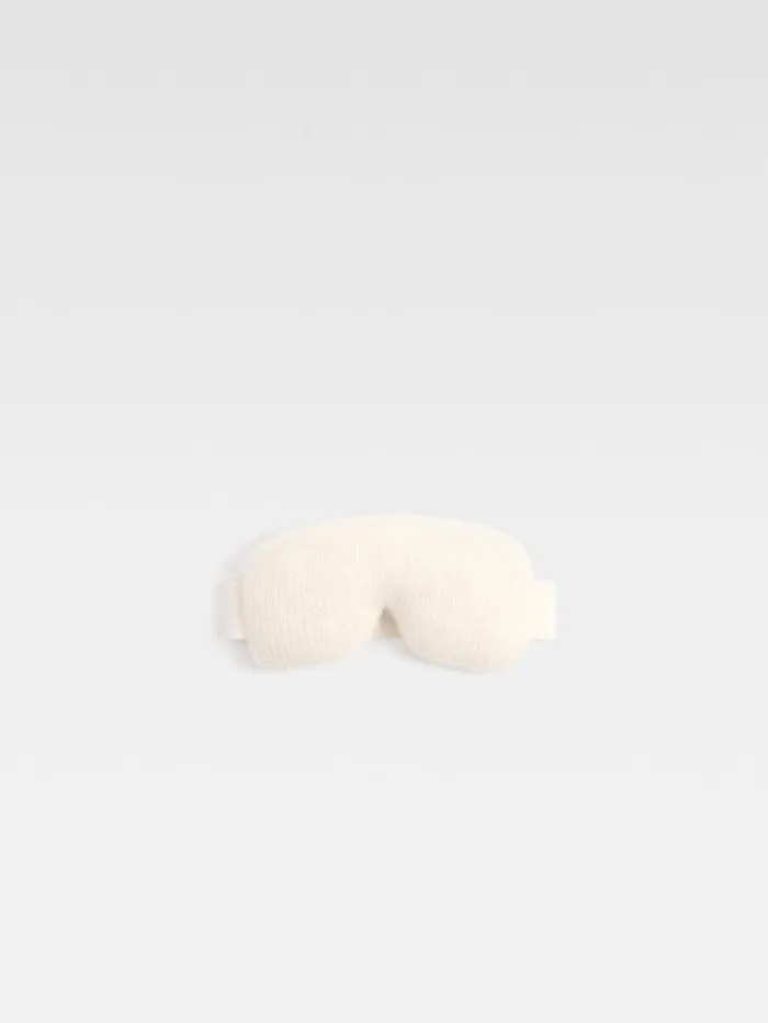 WomenMen Textile Accessories JACQUEMUS The Nuvola Mask Offwhite