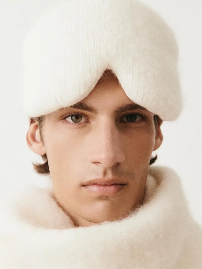 WomenMen Textile Accessories JACQUEMUS The Nuvola Mask Offwhite WomenMen Textile Accessories JACQUEMUS The Nuvola Mask Offwhite