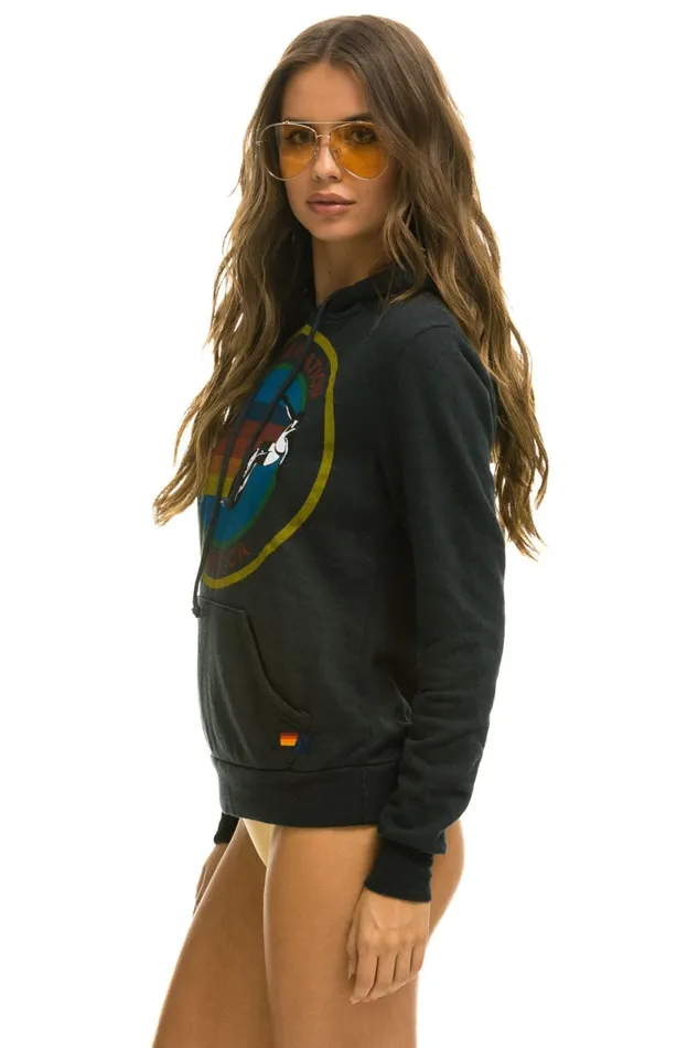WomenMen Tops Aviator Nation AVIATOR NATION PULLOVER HOODIE 8211 CHARCOAL WomenMen Tops Aviator Nation AVIATOR NATION PULLOVER HOODIE 8211 CHARCOAL