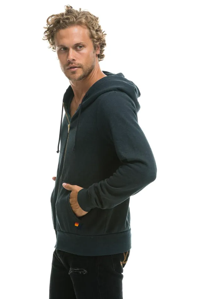 WomenMen Tops Aviator Nation BOLT HOODIE 8211 CHARCOAL WomenMen Tops Aviator Nation BOLT HOODIE 8211 CHARCOAL