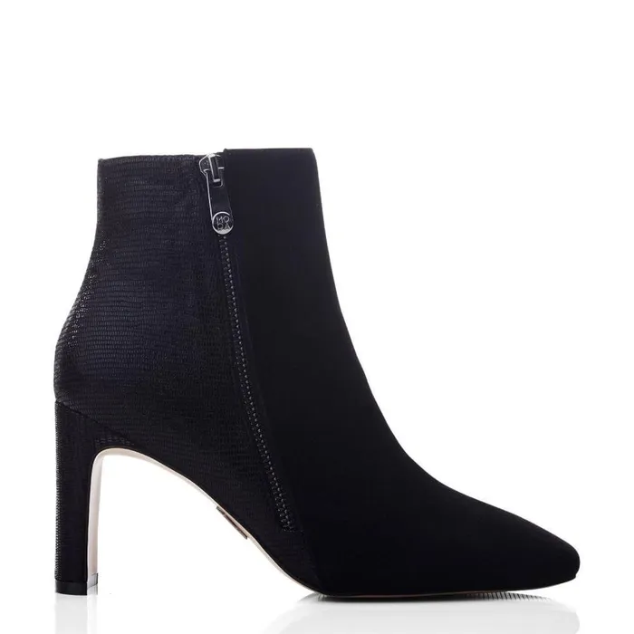 Women Moda In Pelle Black Boots Kyrye Black Suede