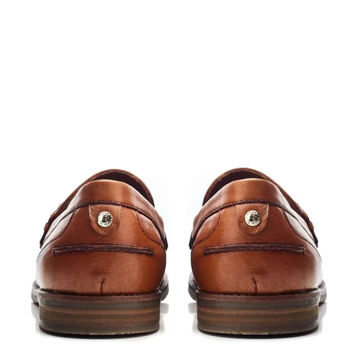 Women Moda In Pelle Brogues And Loafers Espelette Tan Leather