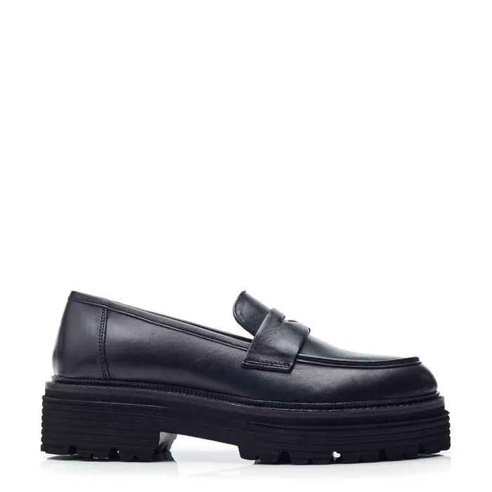 Women Moda In Pelle Casual Shoes Bsoleful BJetter Black Leather