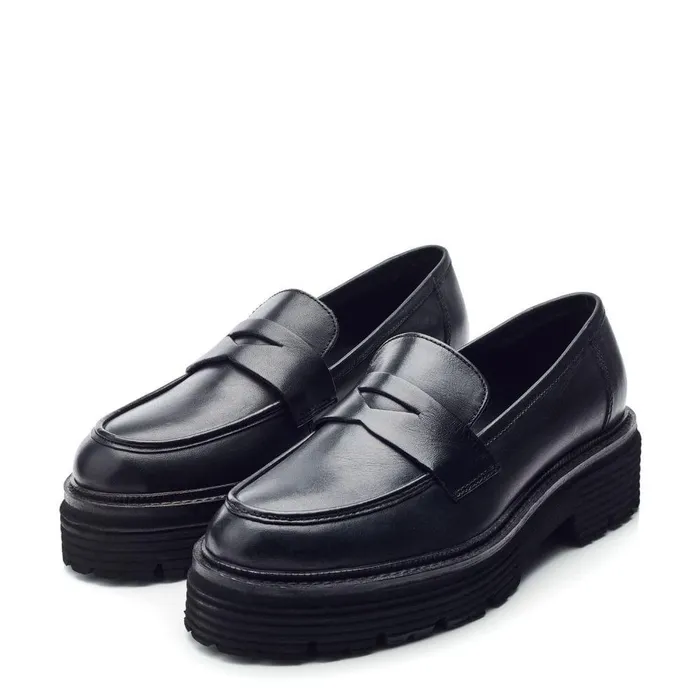 Women Moda In Pelle Casual Shoes Bsoleful BJetter Black Leather