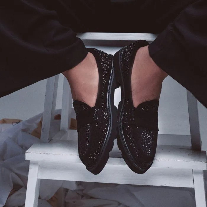 Women Moda In Pelle Casual Shoes Evony Jet Black Alcantara