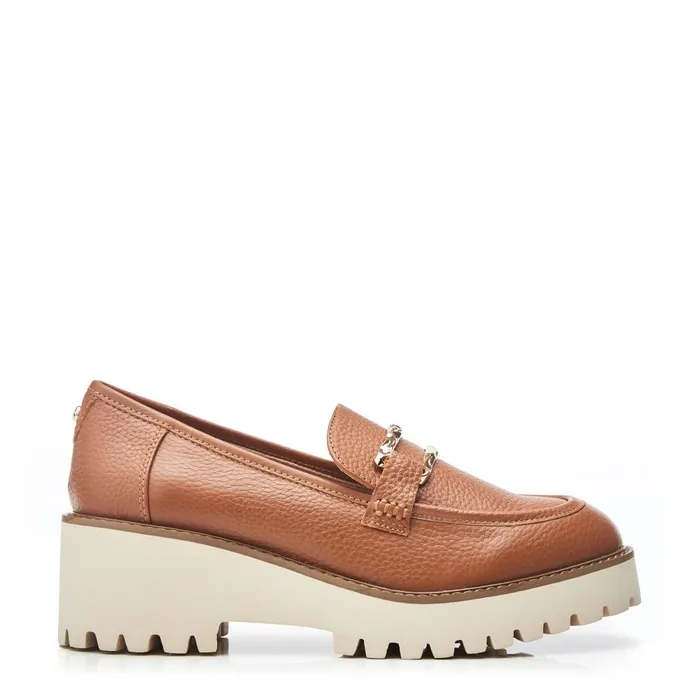 Women Moda In Pelle Casual Shoes Faythe Tan Leather
