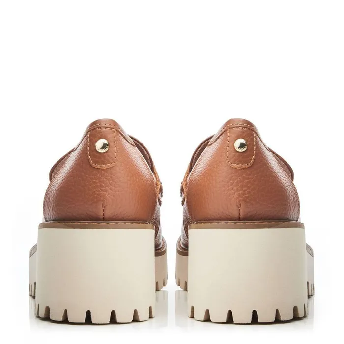 Women Moda In Pelle Casual Shoes Faythe Tan Leather