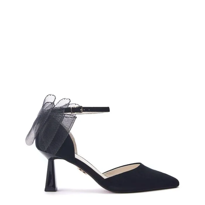 Women Moda In Pelle Court Shoes Hayzel Black Suede
