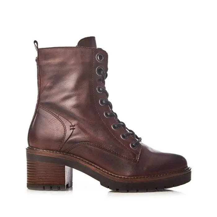 Women Moda In Pelle MidCalf Boots Bellzie Dark Brown Leather