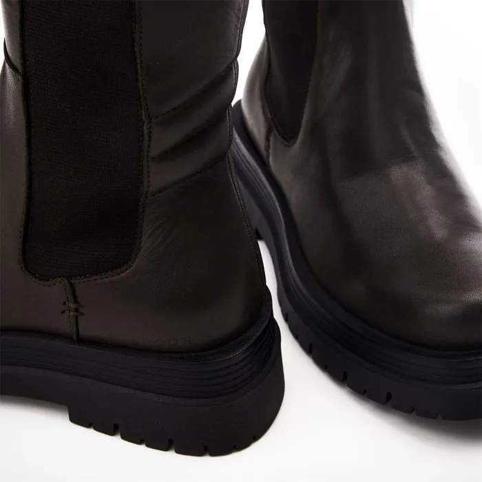 Women Moda In Pelle Riding And Flat Boots Shoon Sh Idoma Olive Leather Women Moda In Pelle Riding And Flat Boots Shoon Sh Idoma Olive Leather
